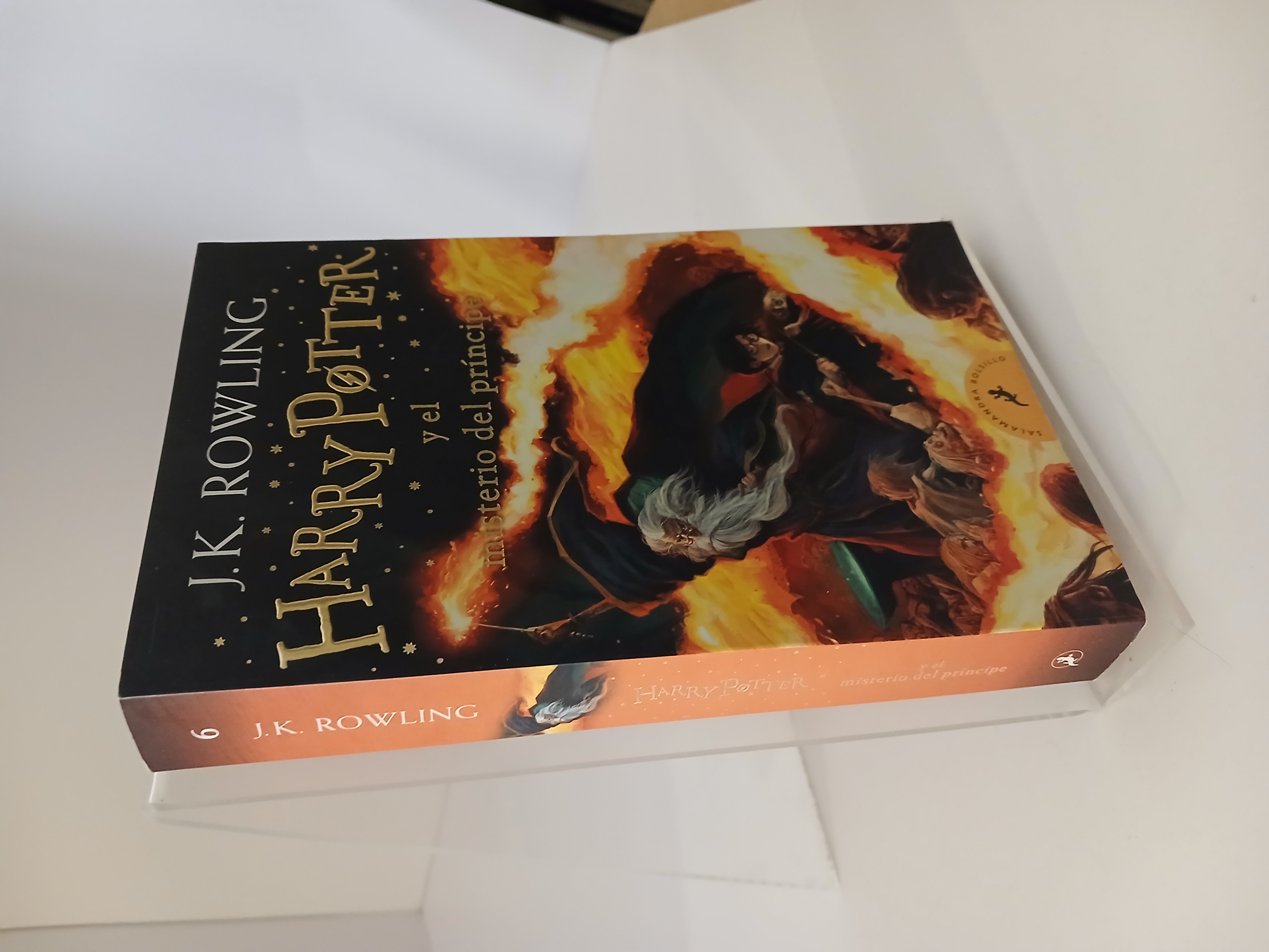 Portada de Harry Potter 6 y el misterio del príncipe