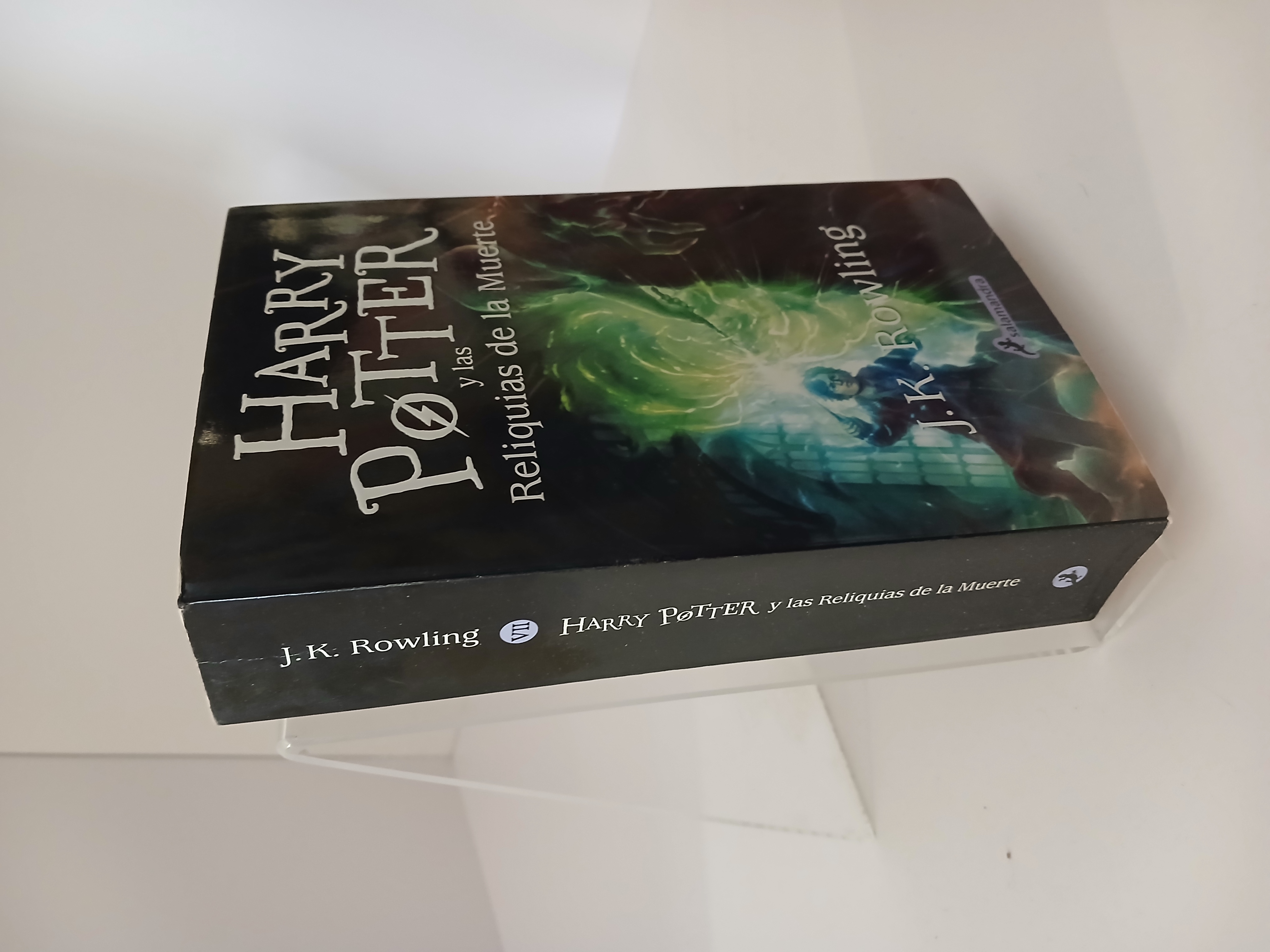 Portada de Harry Potter y las reliquias de la muerte