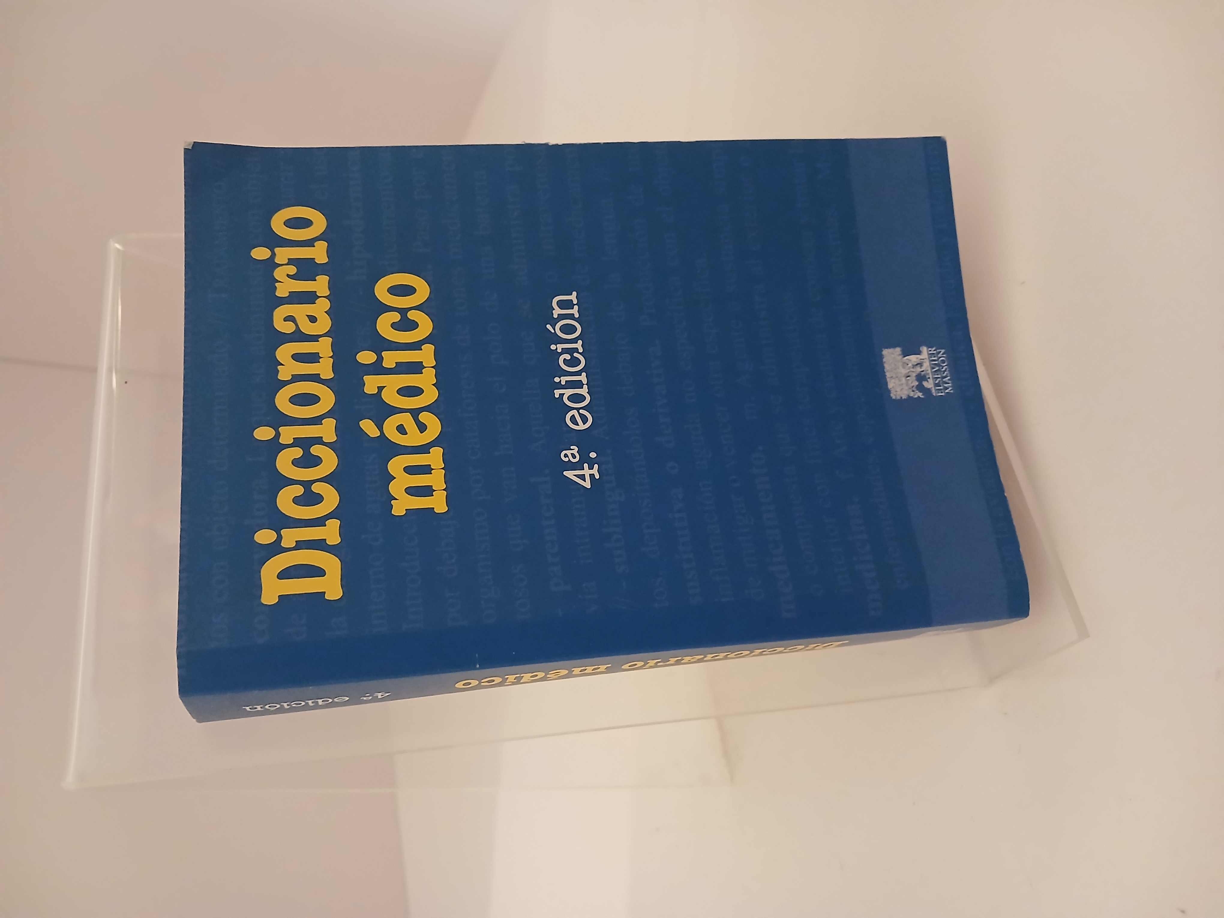 Portada de Diccionario médico