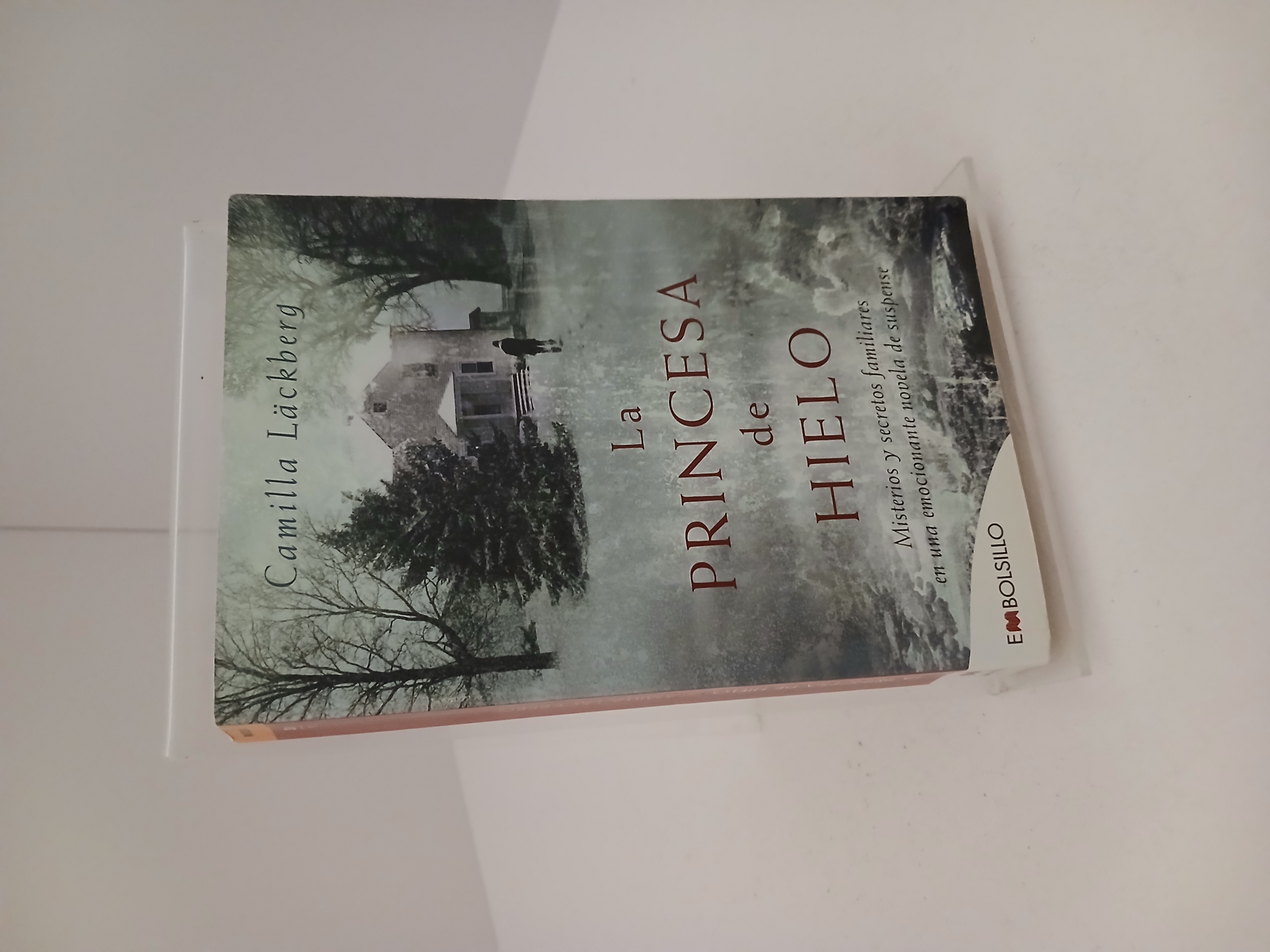 Portada de La Princesa de Hielo misterios y secretos familiares en una emocionante novela de suspense