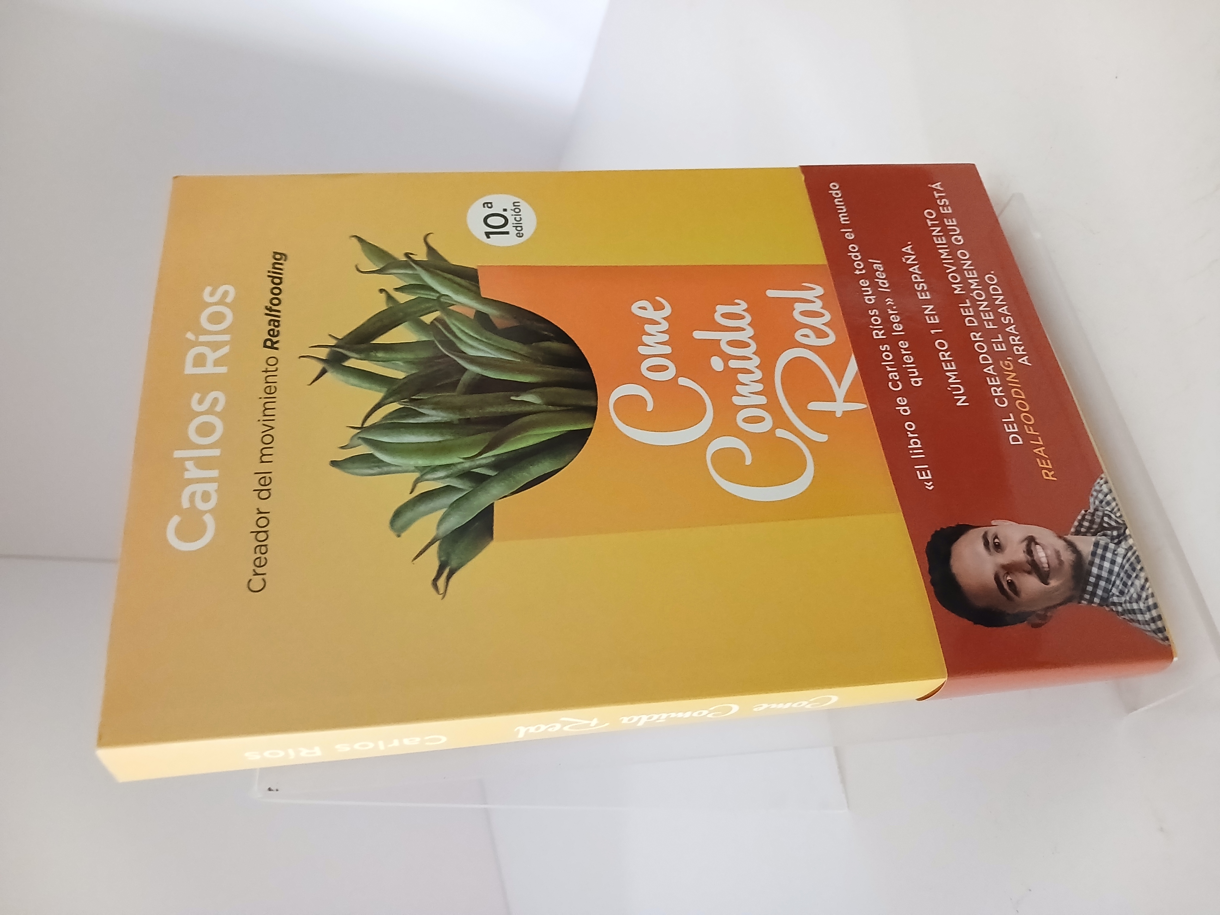 Portada de Come comida real: Una guía para transformar tu alimentación y tu salud