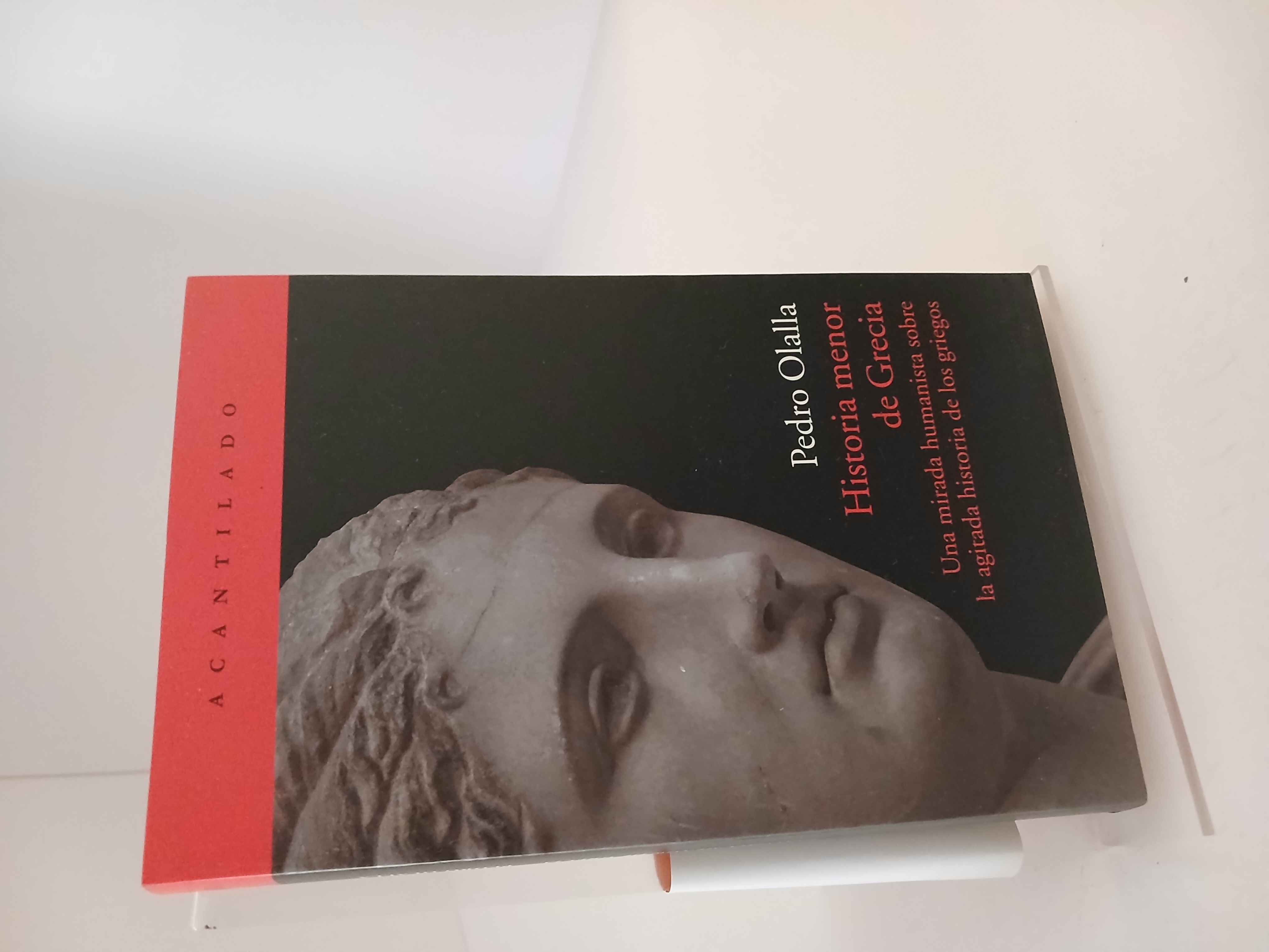 Portada de Historia menor de Grecia una mirada humanista sobre la agitada historia de los griegos
