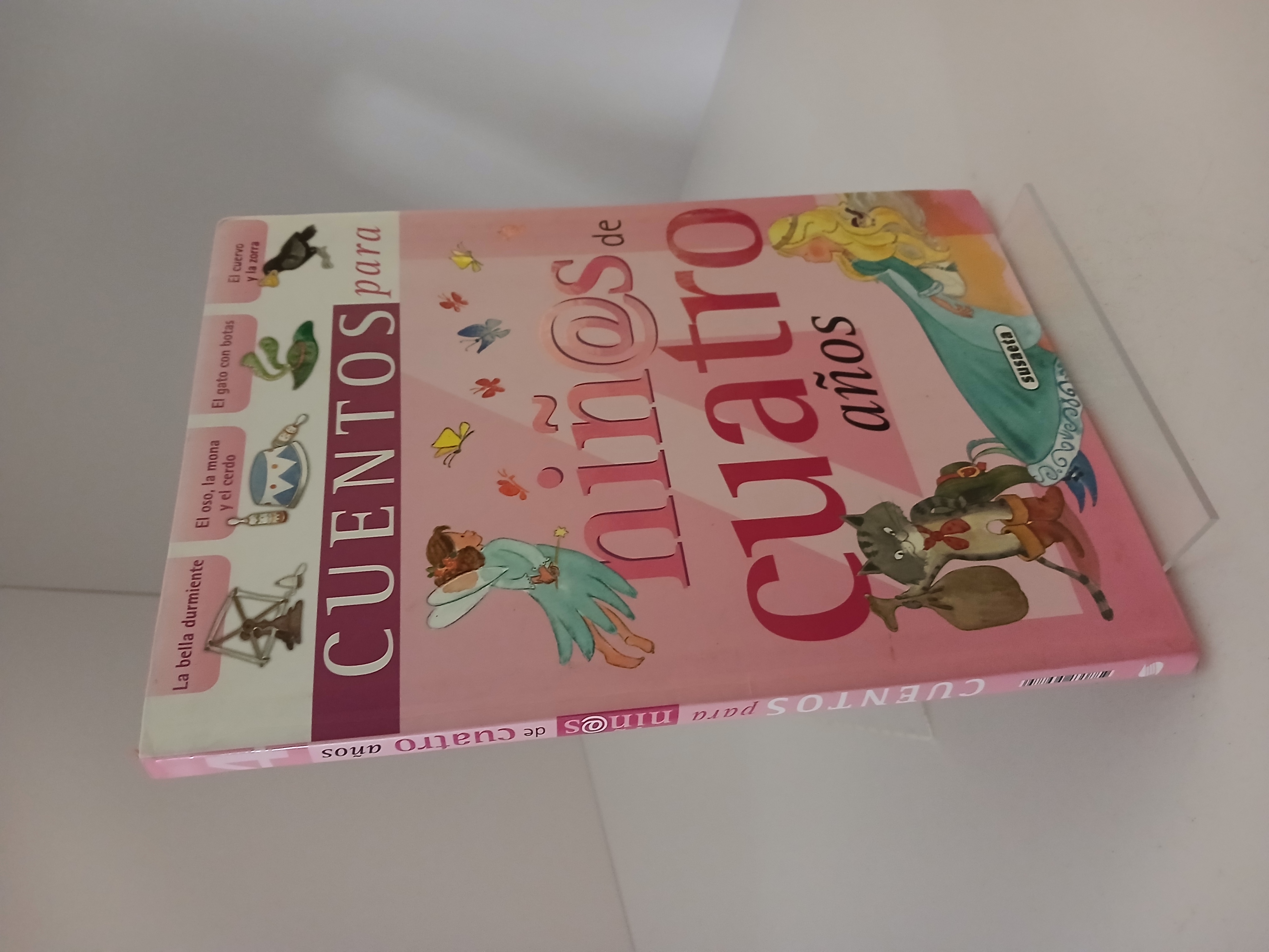 Portada de Cuentos para niñas de cuatro años