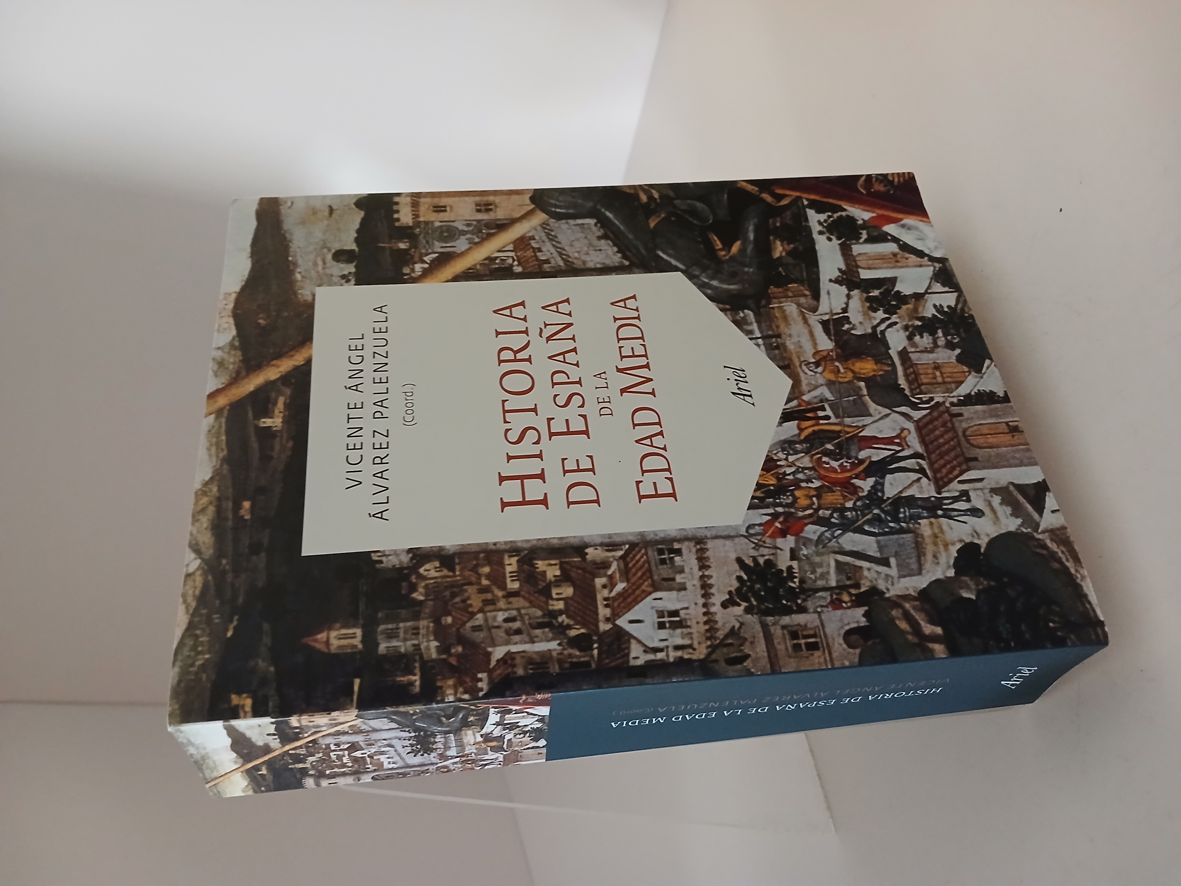 Portada de Historia de España de la Edad Media