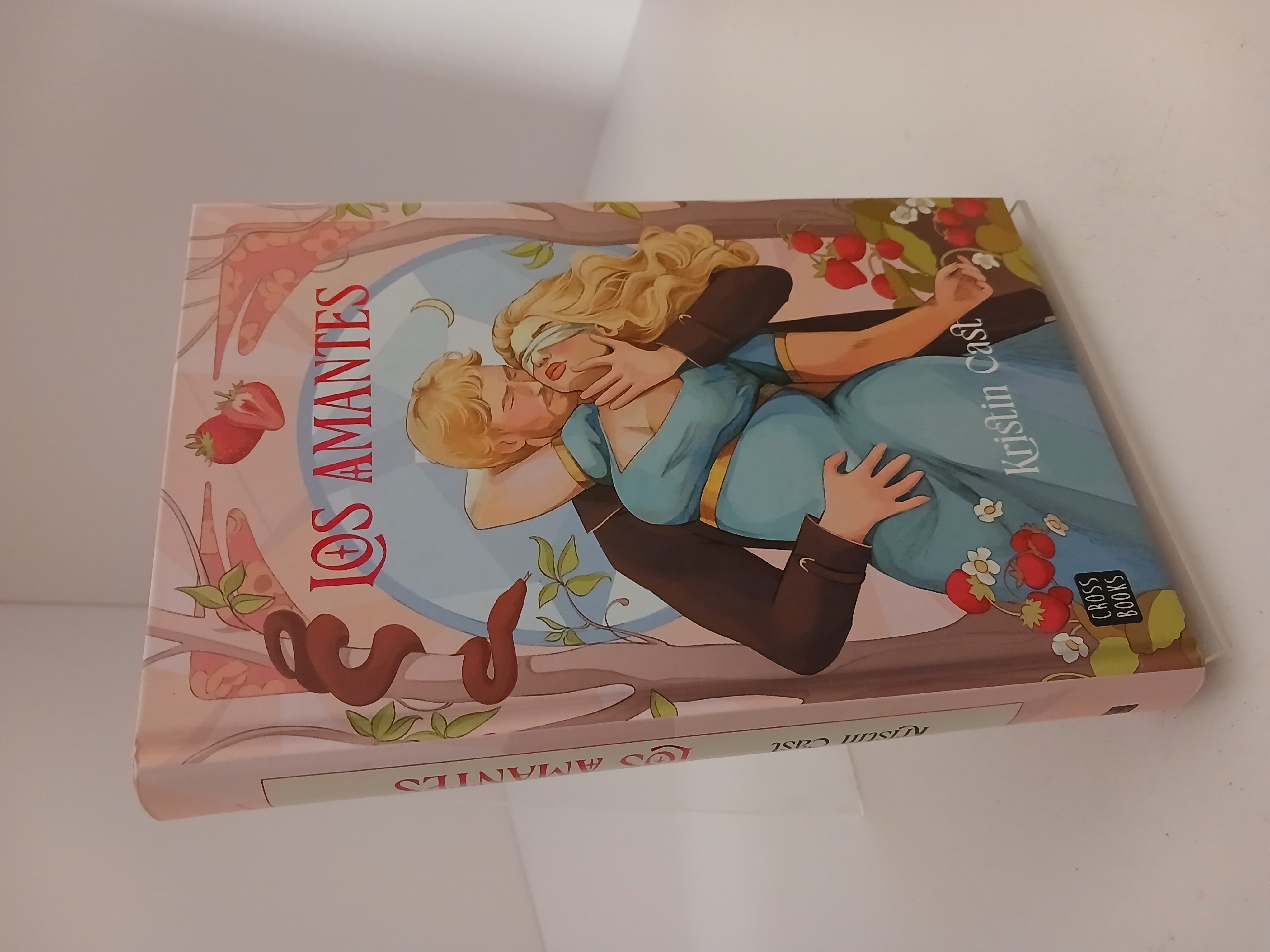 Portada de Los amantes: Edición con cantos tintados