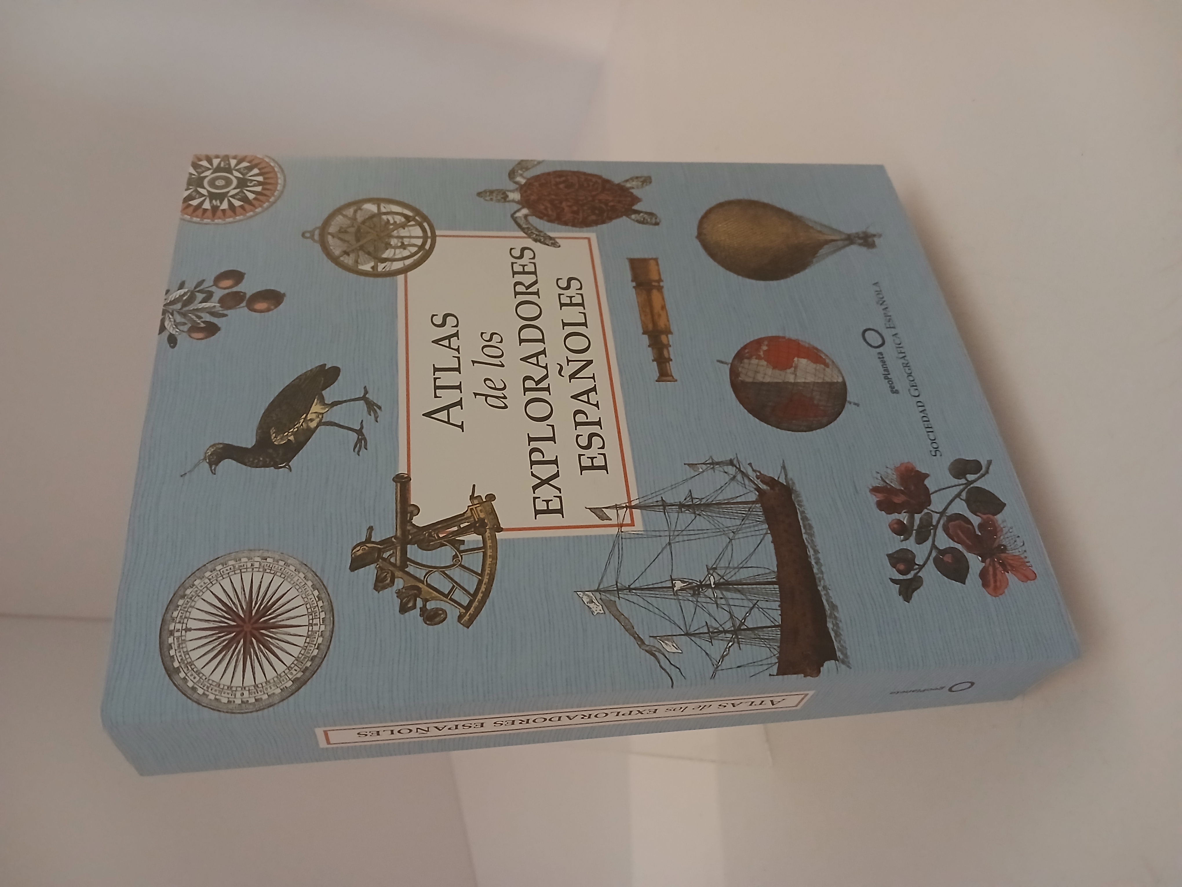 Portada de Atlas de los exploradores españoles (edición reducida)