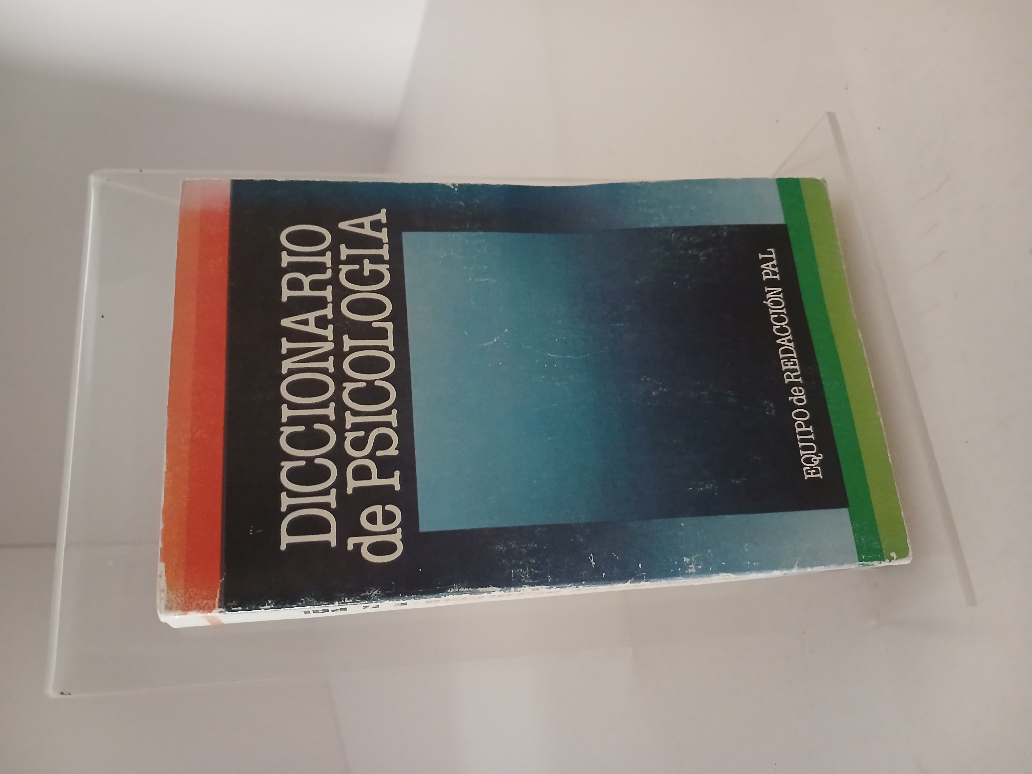 Portada de Diccionario de Psicologia
