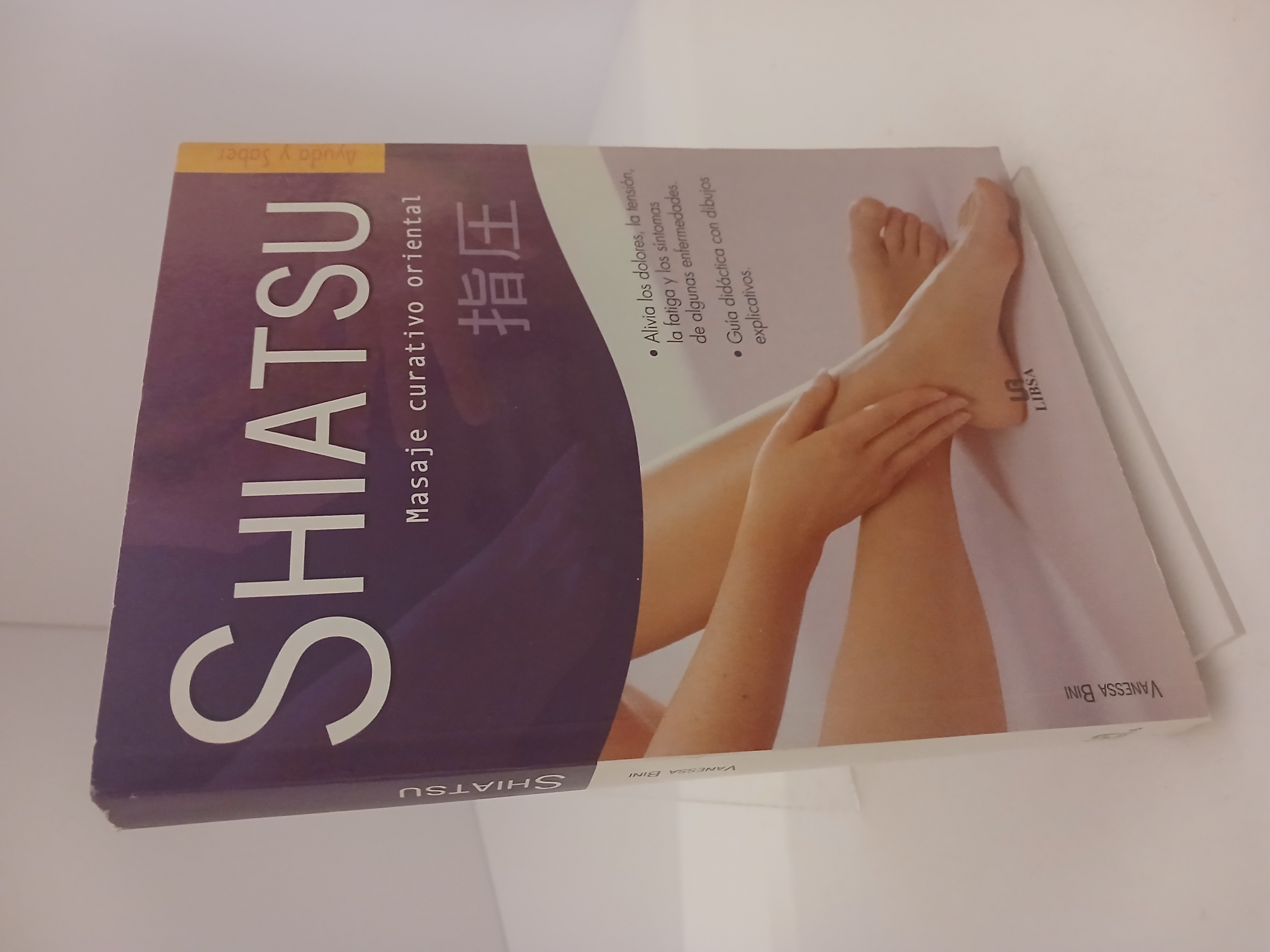 Portada de Shiatsu: Masaje Curativo Oriental (Spanish Edition)